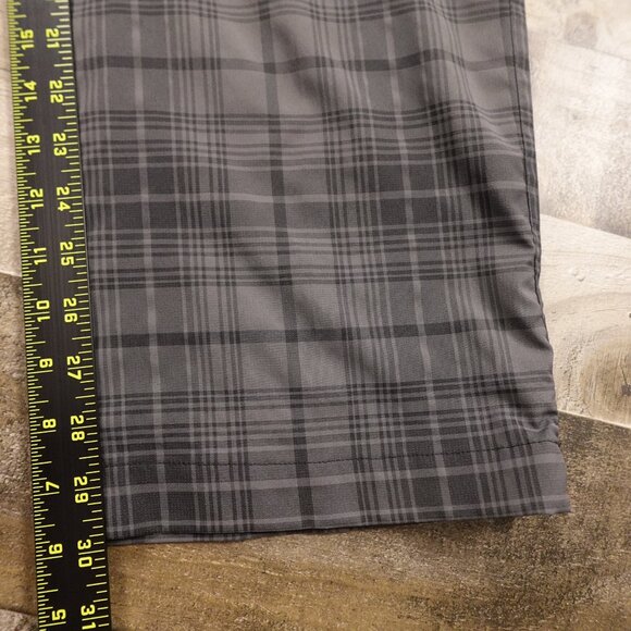 Nike Golf Tour Performance Dri-FIT Plaid Pants Men's 36x30 Gray - Picture 5 of 13